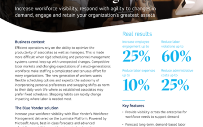 Achieve Operational Excellence with Blue Yonder Workforce Management