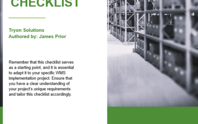 WMS Go Live Checklist Download