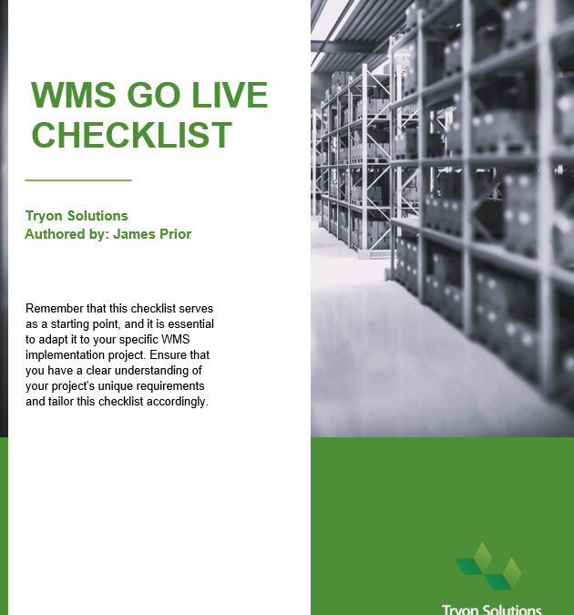 WMS Go Live Checklist Download