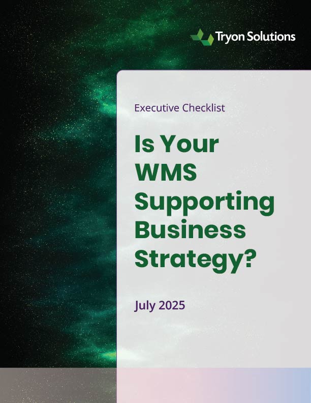 Executive Checklist – Is Your WMS Supporting Business Strategy Cover 01